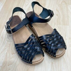 Troentorp Women's Anna Original Sole Clog Sandals Black size 37